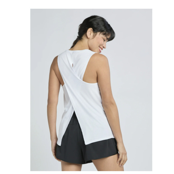 Avia Women Lightweight Wrap Back Tank White Size XXXL NWT - Picture 1 of 5